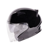 KASK OPEN FACE SQUARE GLOSS BLACK