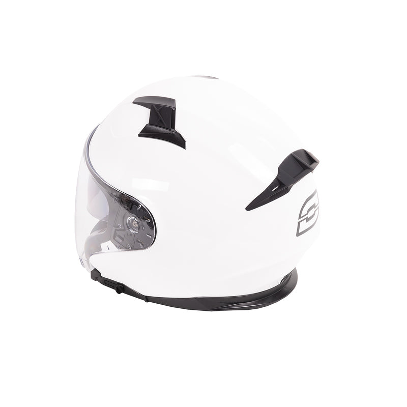 KASK OPEN FACE SQUARE WHITE